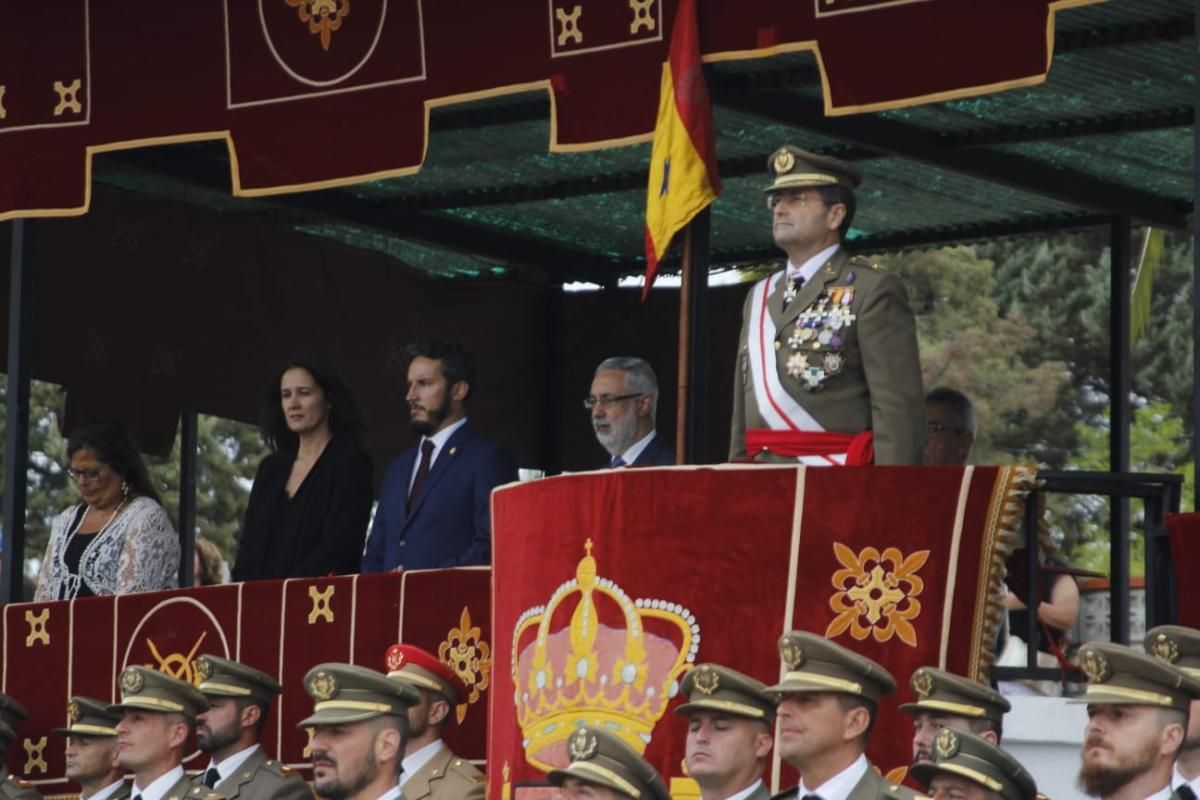 Jura de bandera en el Cefot de Cáceres