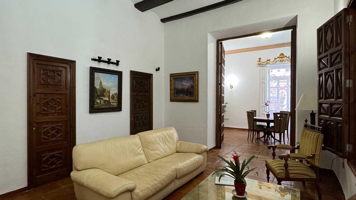 Interior de la casa rural