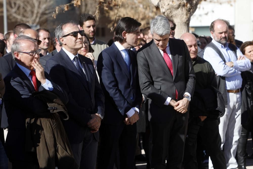 Colocan la primera piedra del nuevo campus del CEU-UCH de Alfara