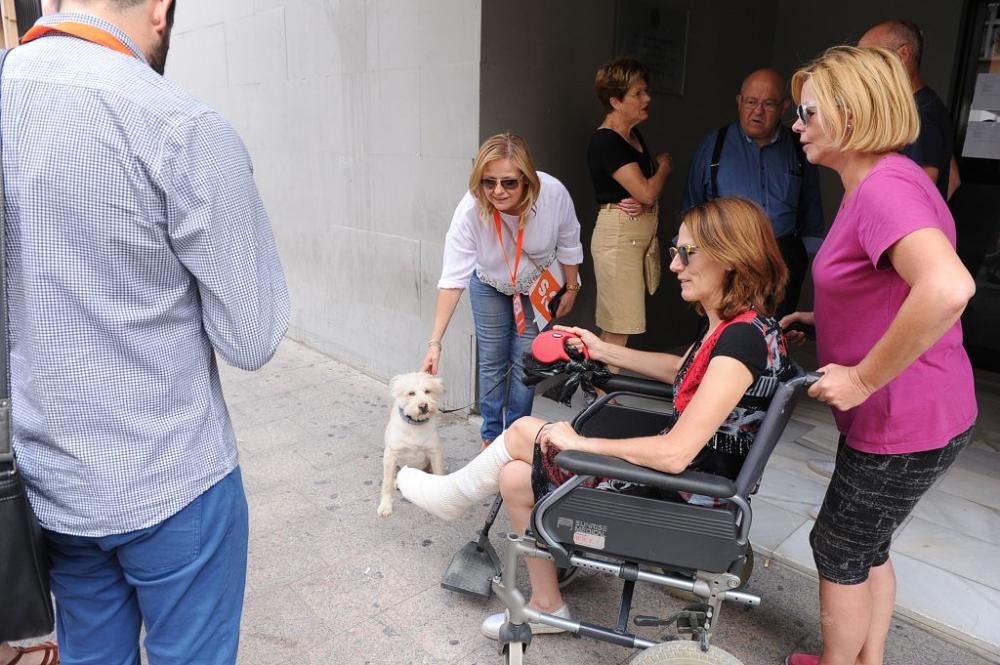 Ambiente en Lorca del 26J