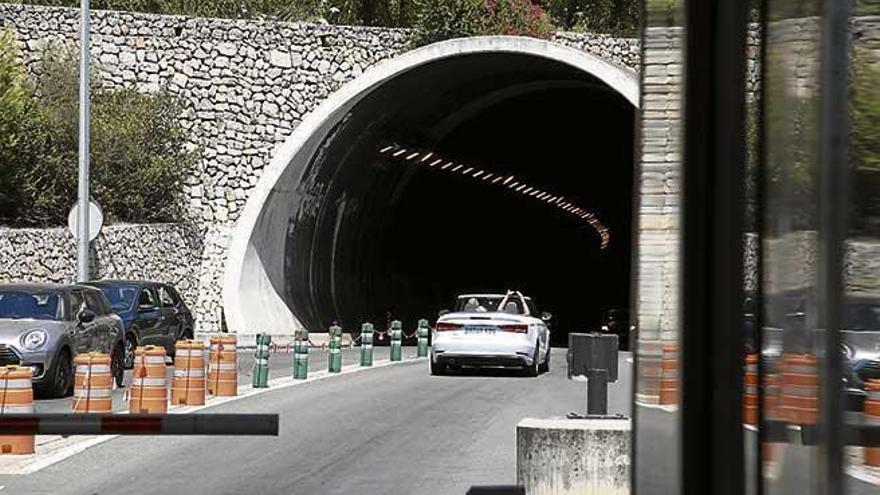 El túnel de Sóller cerrará por las noches entre el 6 y el 9 de noviembre.