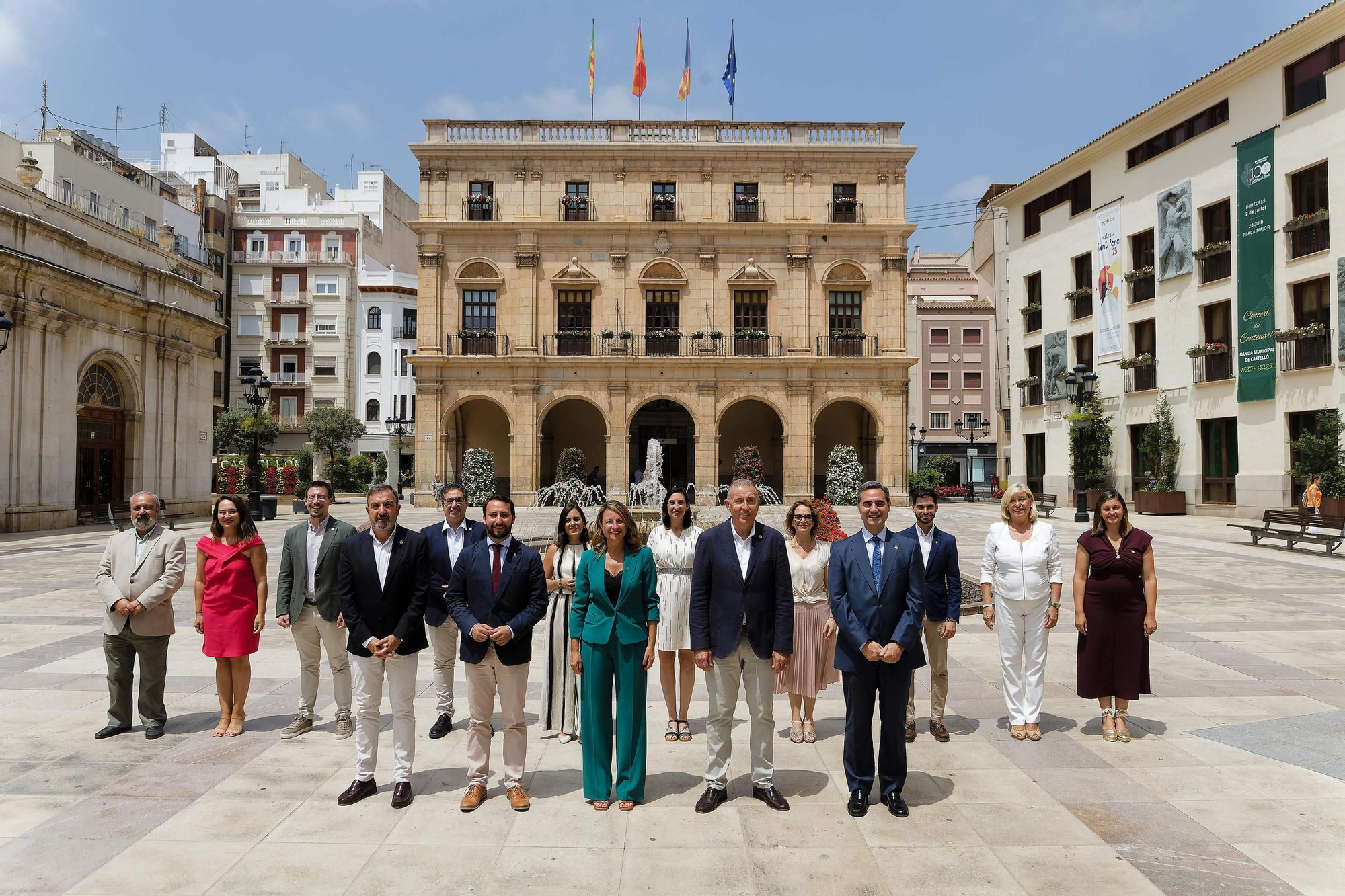 Todas las imagenes del balance de mitad de legislatura del equipo de gobierno de Castelló