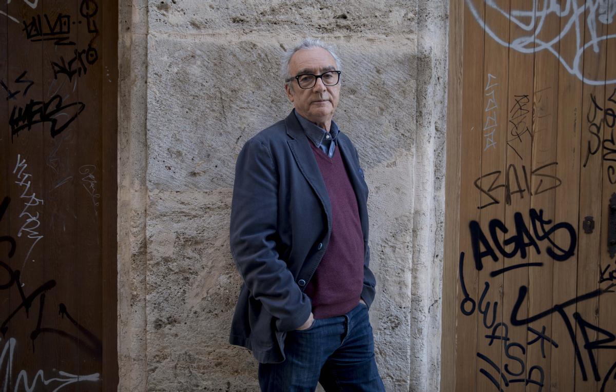 El escritor, en València, en 2019.