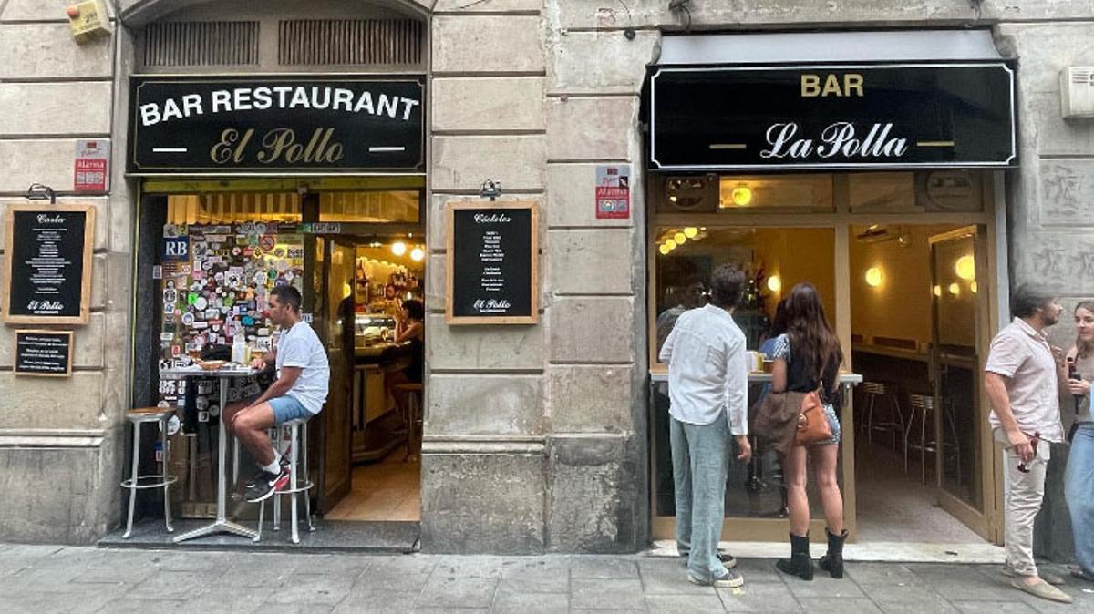 El Pollo y La Polla, bares hermanos de la calle del Tigre, ocasión perfecta para probar su famoso tapeo.