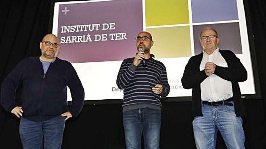 Presentació de l&#039;equip directiu de l&#039;institut de Sarrià.