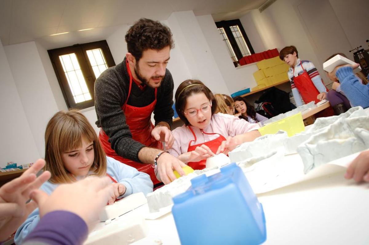 Talleres de Semana Blanca en el Museo Picasso de Málaga.