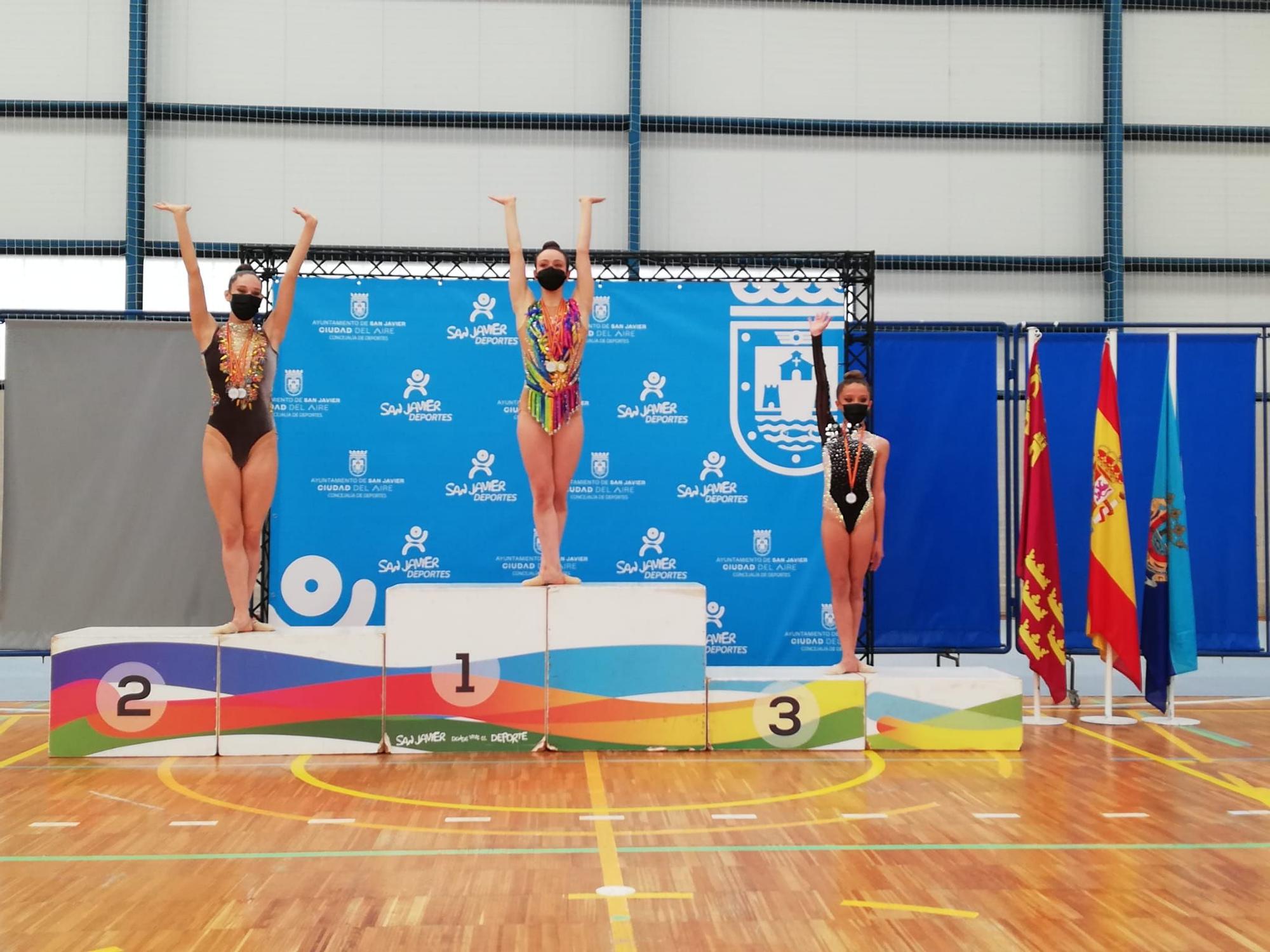 Regional de gimnasia rítmica en San Javier