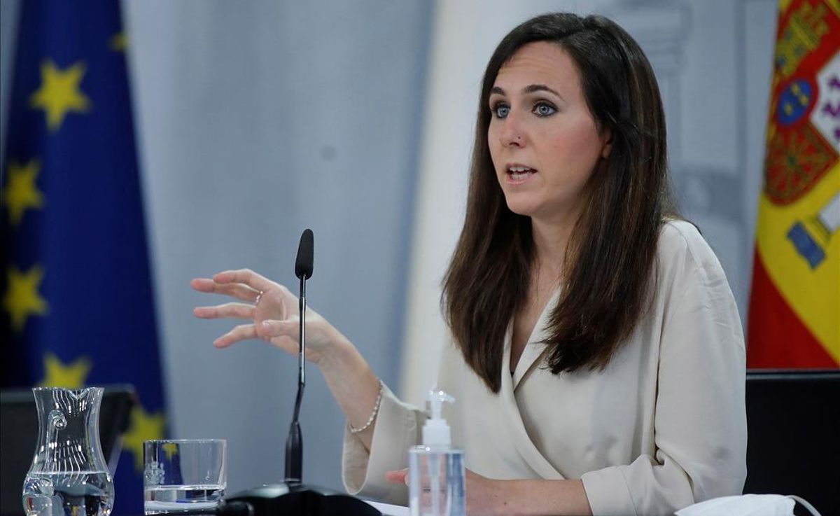 La ministra de Derechos Sociales y Agenda 2030, Ione Belarra. La ministra de Derechos Sociales y Agenda 2030, Ione Belarra.