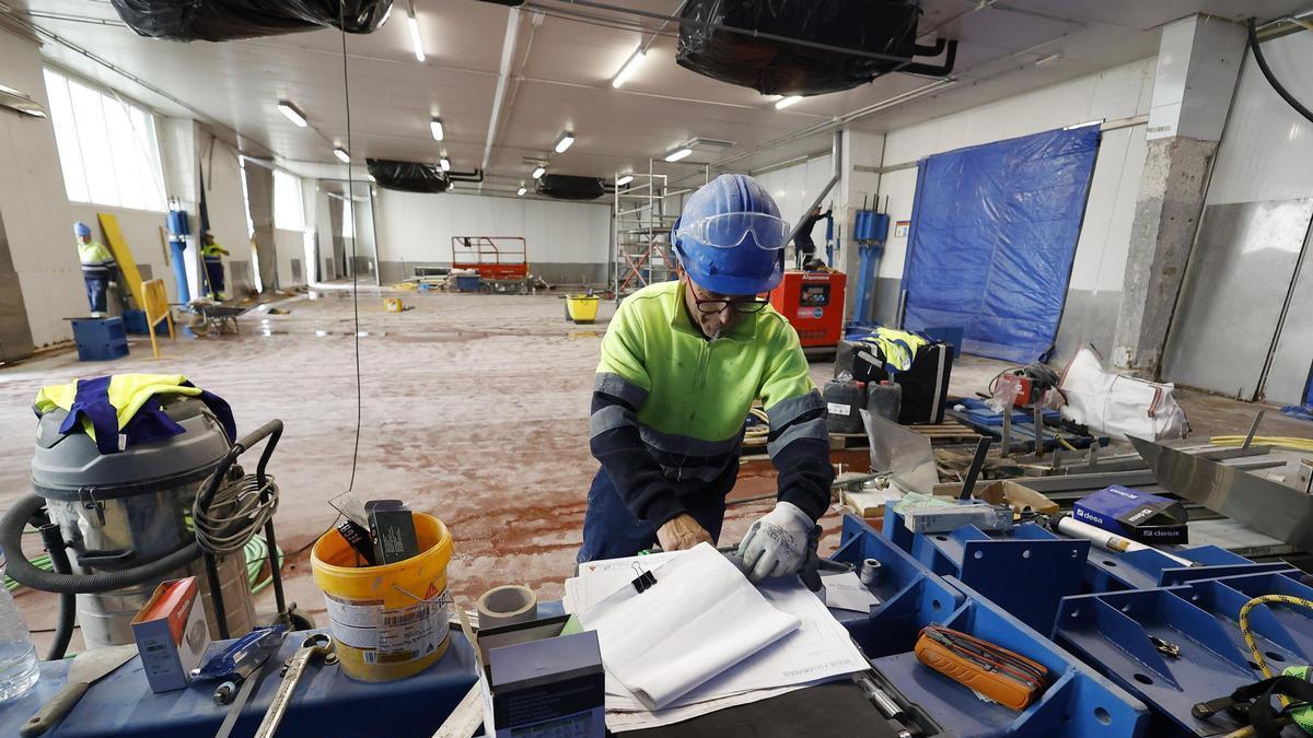 Trabajos anteriores en la lonja