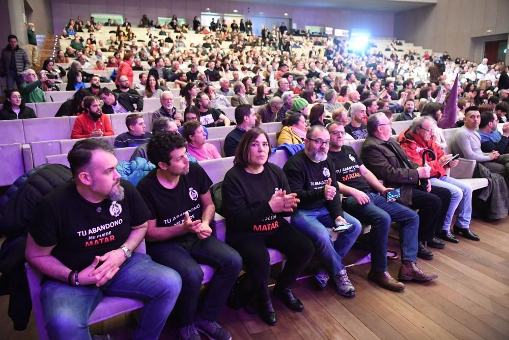 Pablo Iglesias ver cerca el cambio en Galicia