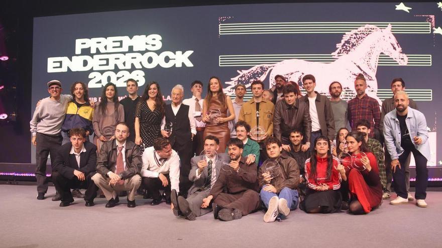 Alosa, Ginestà i Oques Grasses lideren els premis Enderrock 2026