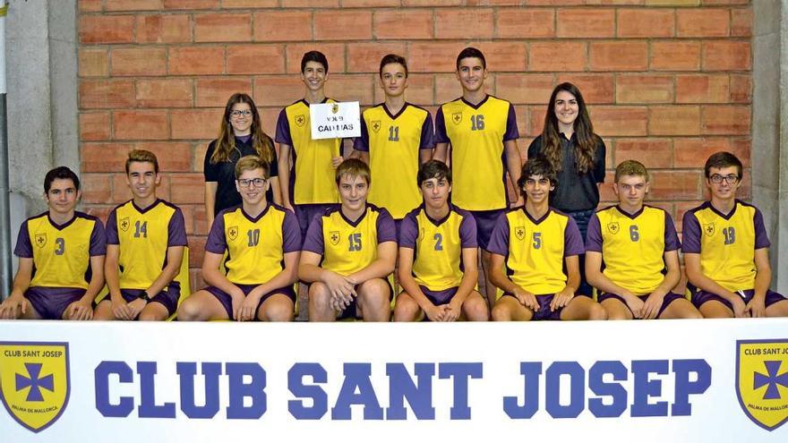 El Club Sant Josep de voleibol presenta sus equipaciones