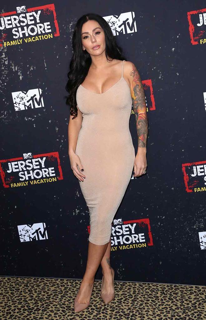 JWoww en la presentación del especial de Jersey Shore