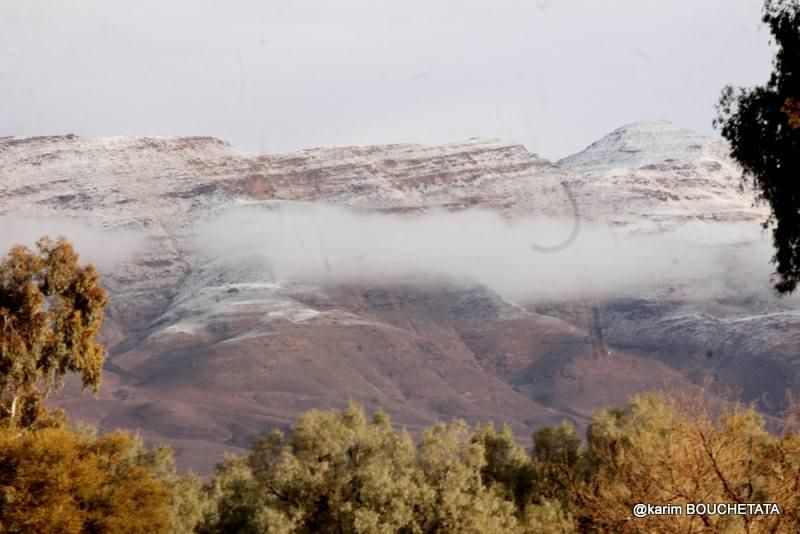Nieve en el Sáhara