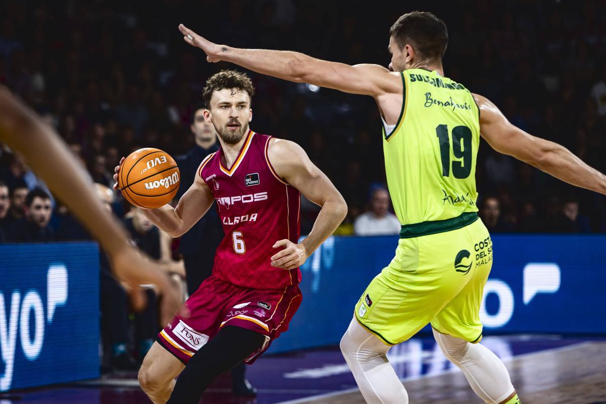 Partido de la novena jornada de la Liga Endesa entre Lleida y Unicaja