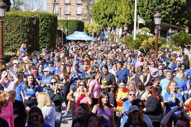 Las imágenes de la clase de zumba tras la Carrera de la Mujer