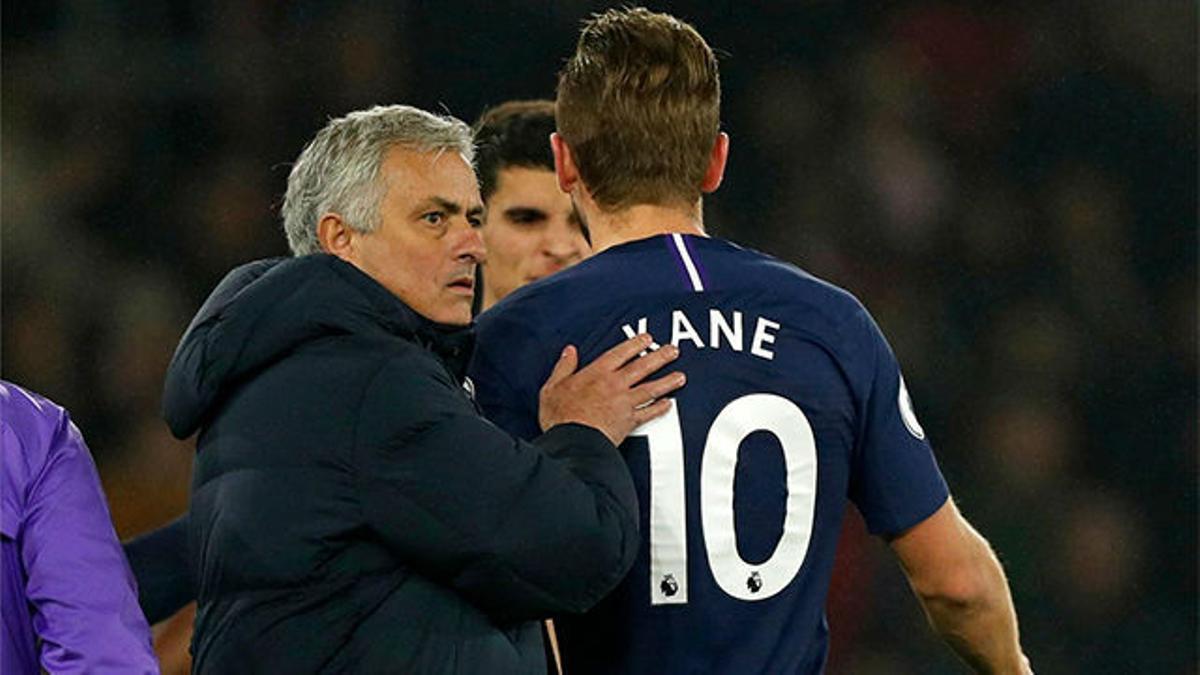 Mourinho no se muestra esperanzado con la lesión de Kane