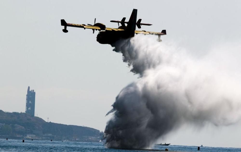 Así fueron los festivales aéreos de 2009 y 2010 en Málaga