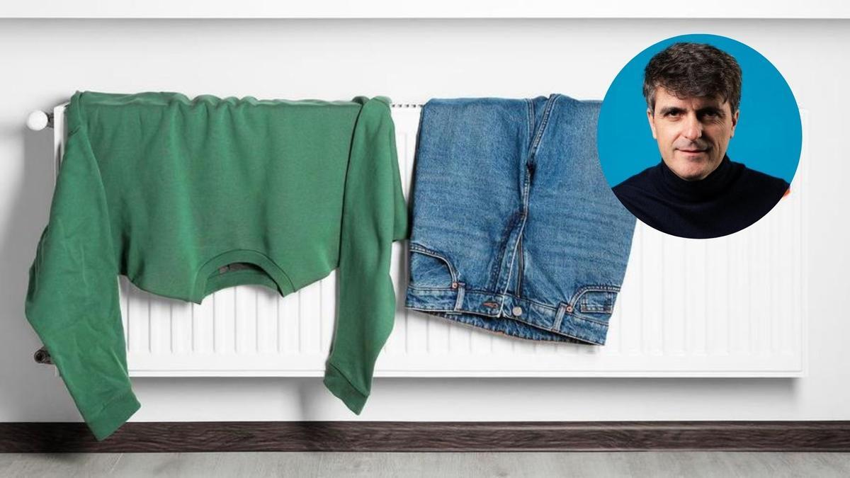 Jorge Morales, ingeniero industrial: "Secar la ropa en el radiador es lo peor del mundo"