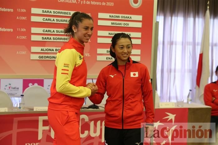 Sorteo de la Fed Cup en Cartagena