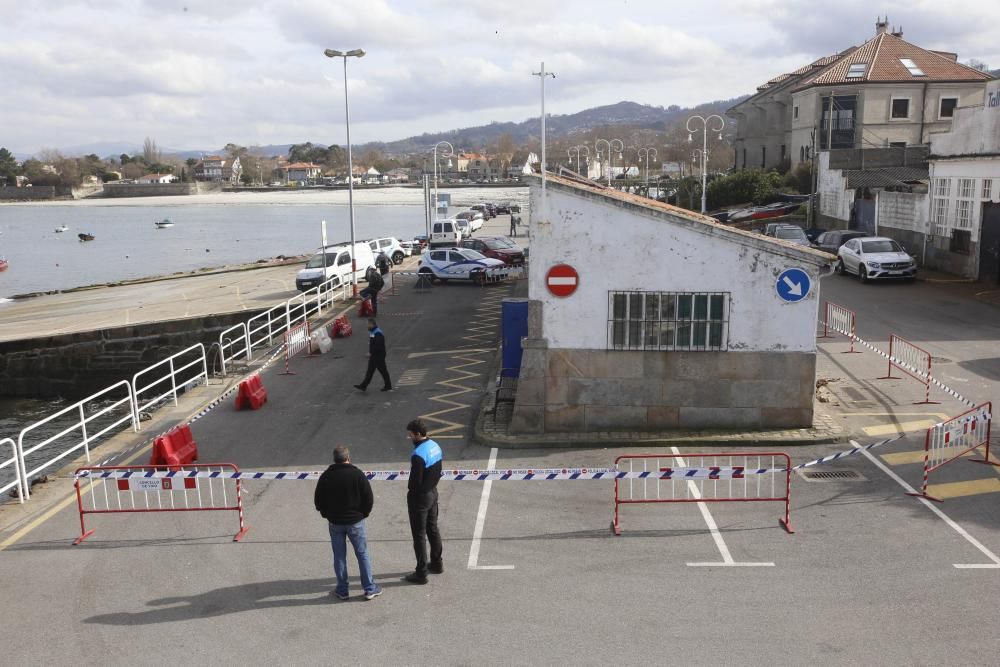 La cubierta se derrumbó a primera hora de este miércoles