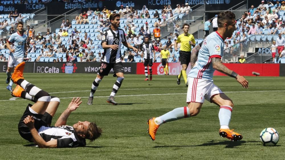 Las fotos del último partido de Liga en Balaídos entre el Celta y el Levante