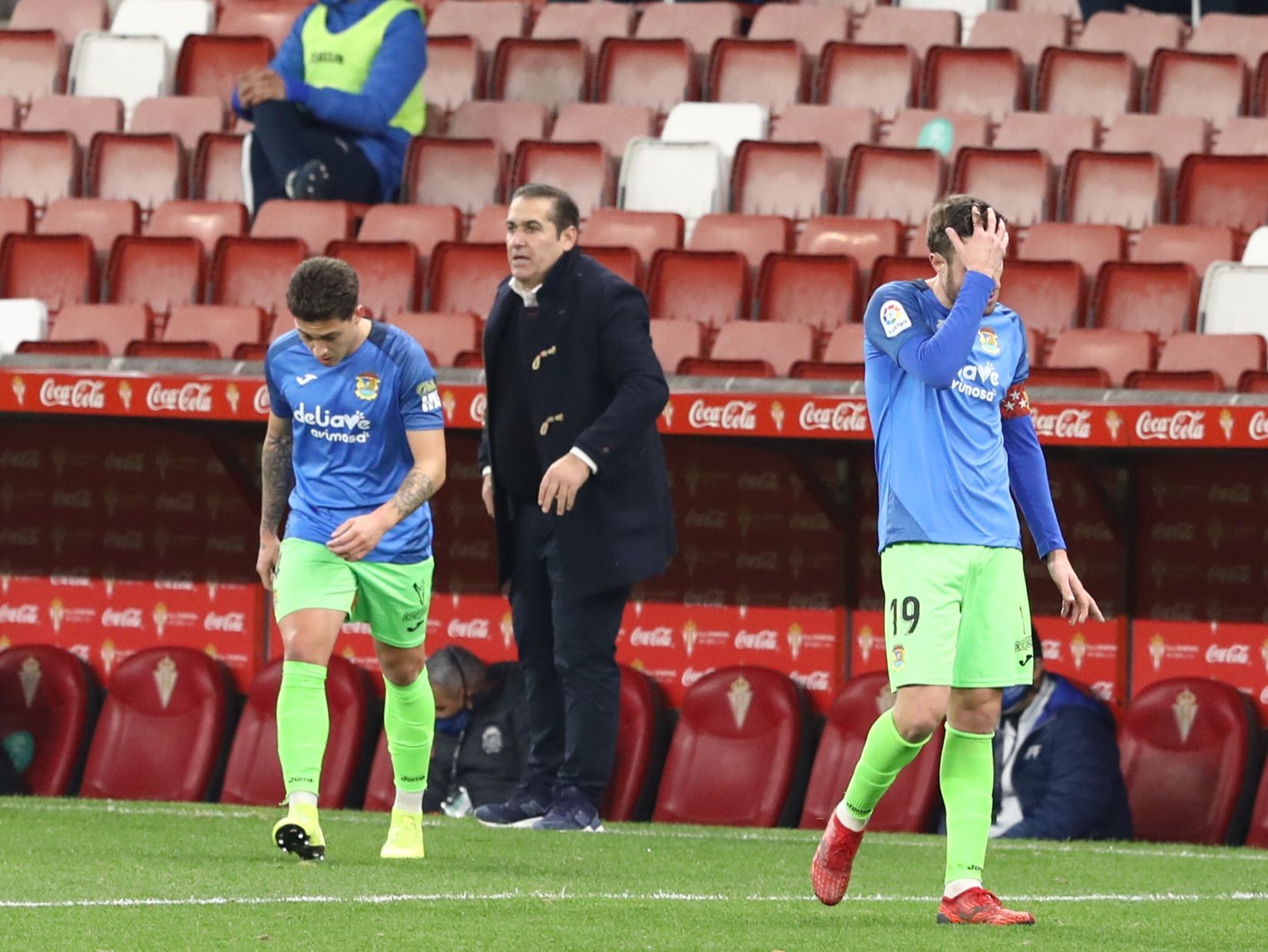 El Sporting-Fuenlabrada, en imágenes