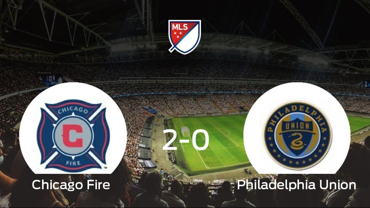 Tres puntos para el equipo local: Chicago Fire 2-0 Philadelphia Union