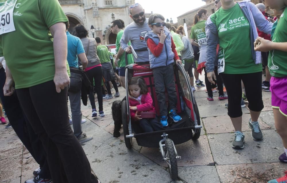 Carrera contra el cáncer en Oviedo