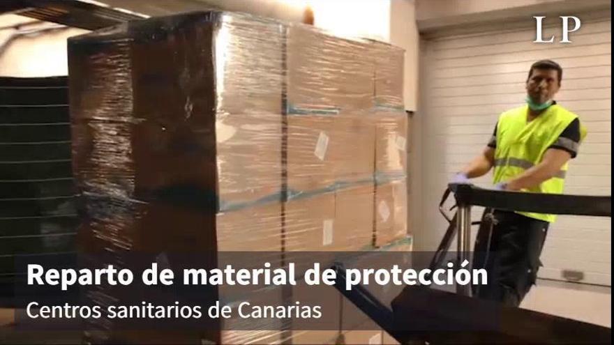 Coronavirus en Canarias | Reparto de material de protección en los hospitales de Canarias
