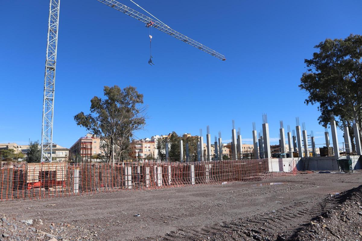 Estado actual de la nueva residencia de Apandis en Lorca.