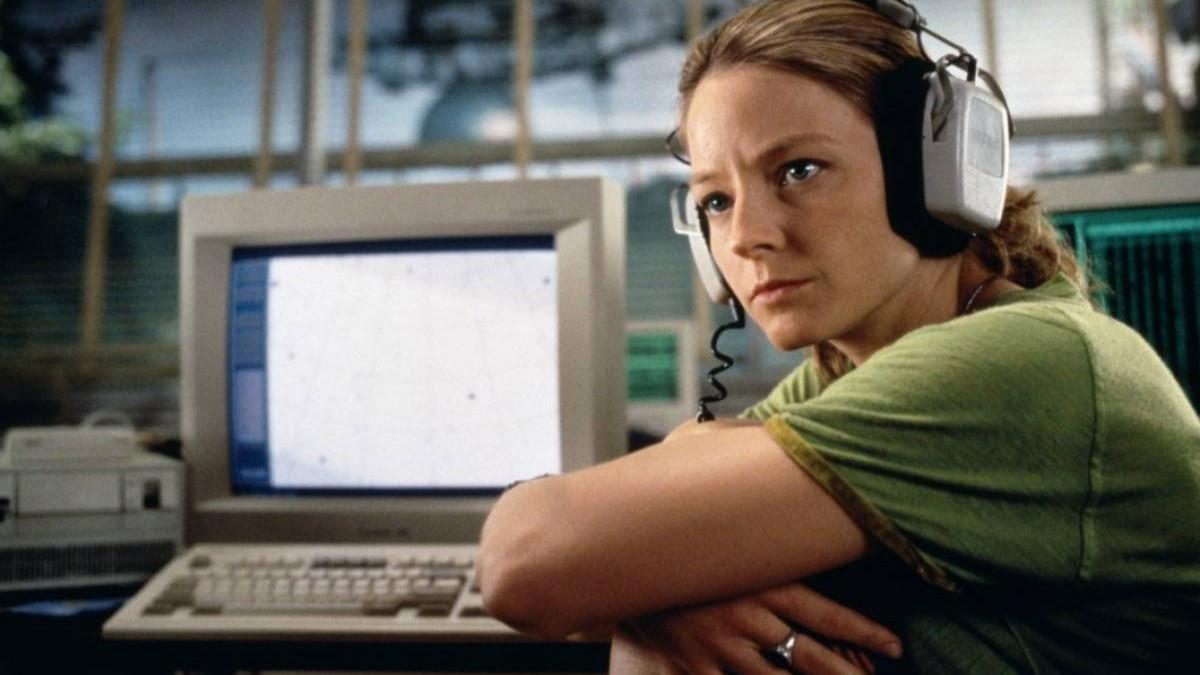 Jodie Foster, en un fotograma de 'Contact', de Robert Zemeckis