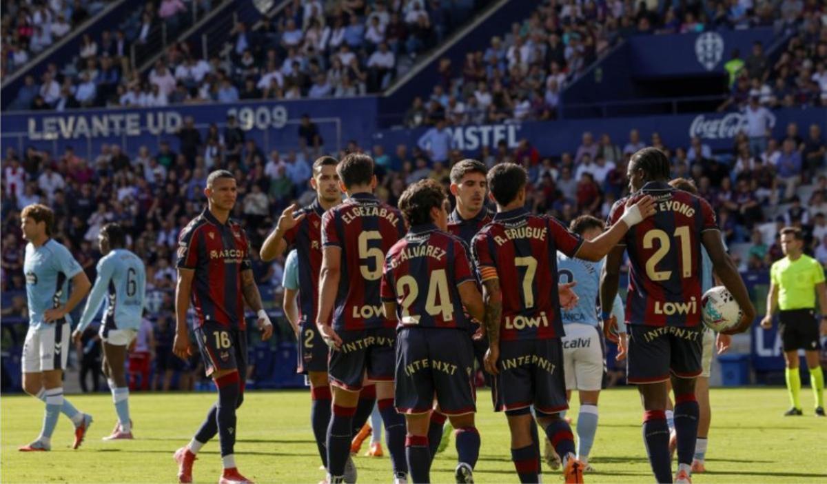 El Levante cayó por 1-2 ante el Celta de Vigo en el Ciutat