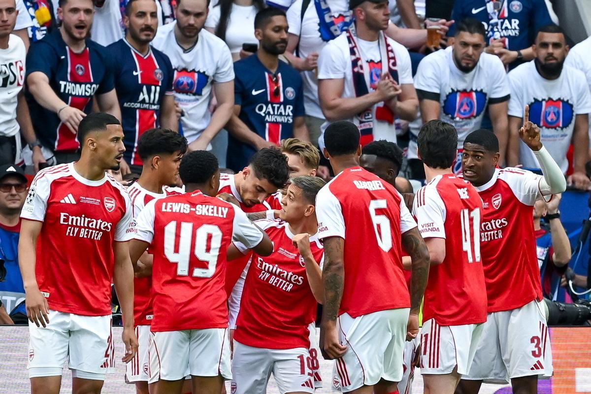 Final de la Champions: PSG - Arsenal.