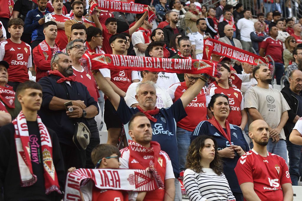 Las mejores imágenes del partido entre el Real Murcia y el Antequera