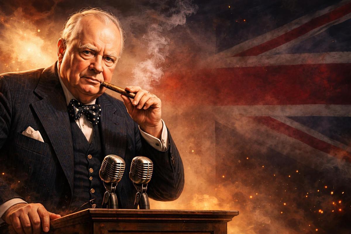Winston Churchill, estadista: "El éxito no es definitivo, el fracaso no es fatal: lo que cuenta es el valor para continuar".