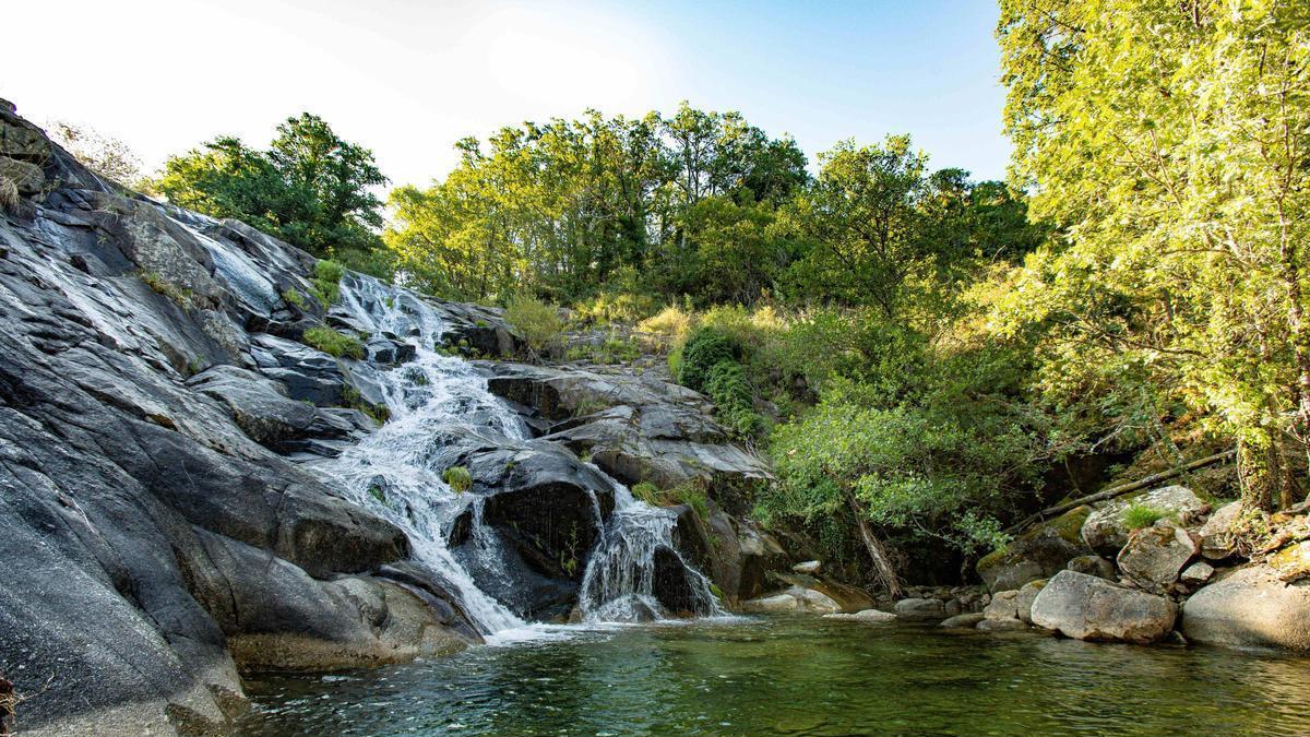 Cascada del Calderón en Piornal.