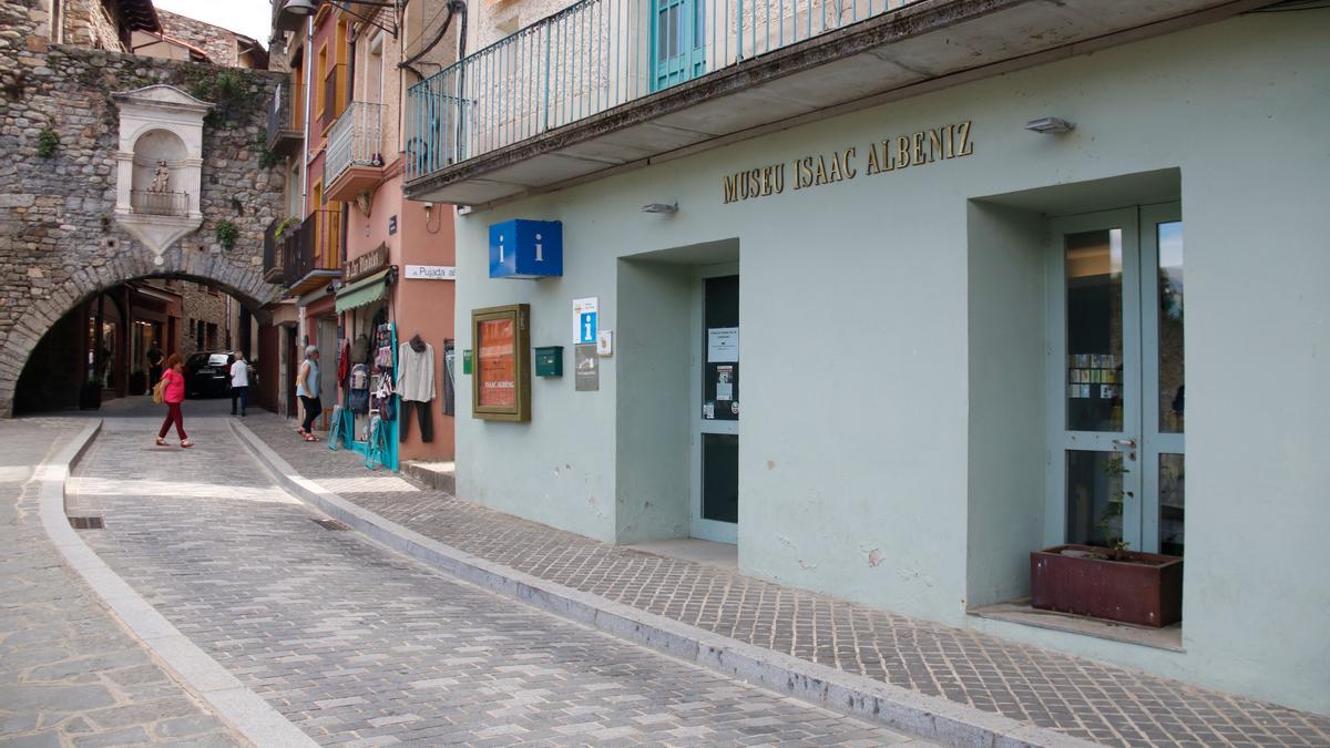 La façana exterior del Museu Isaac Albéniz de Camprodon