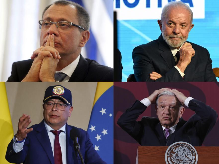 &quot;Hagan algo&quot;, pide desde una cárcel ecuatoriana el exvicepresidente Glas a López Obrador, Lula y Petro