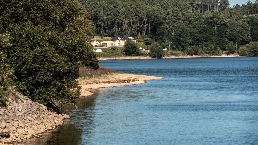Cecebre , el segundo embalse más vacío de los que abastecen a los vecinos del litoral gallego