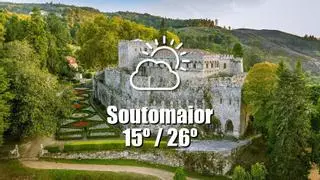 El tiempo en Soutomaior: previsión meteorológica para hoy, domingo 22 de junio