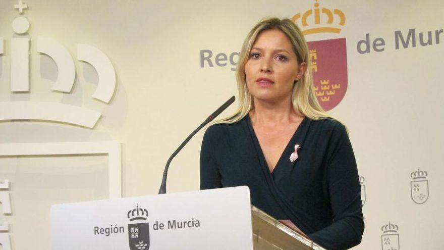 La coordinadora autonómica de Ciudadanos y candidata a la Presidencia del Gobierno regional, Ana Martínez Vidal