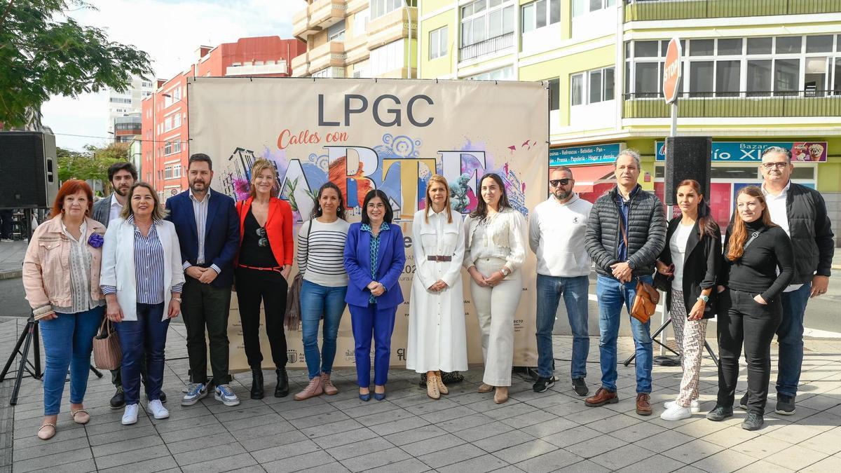 Presentación de 'Calles con Arte' en Alcaravaneras