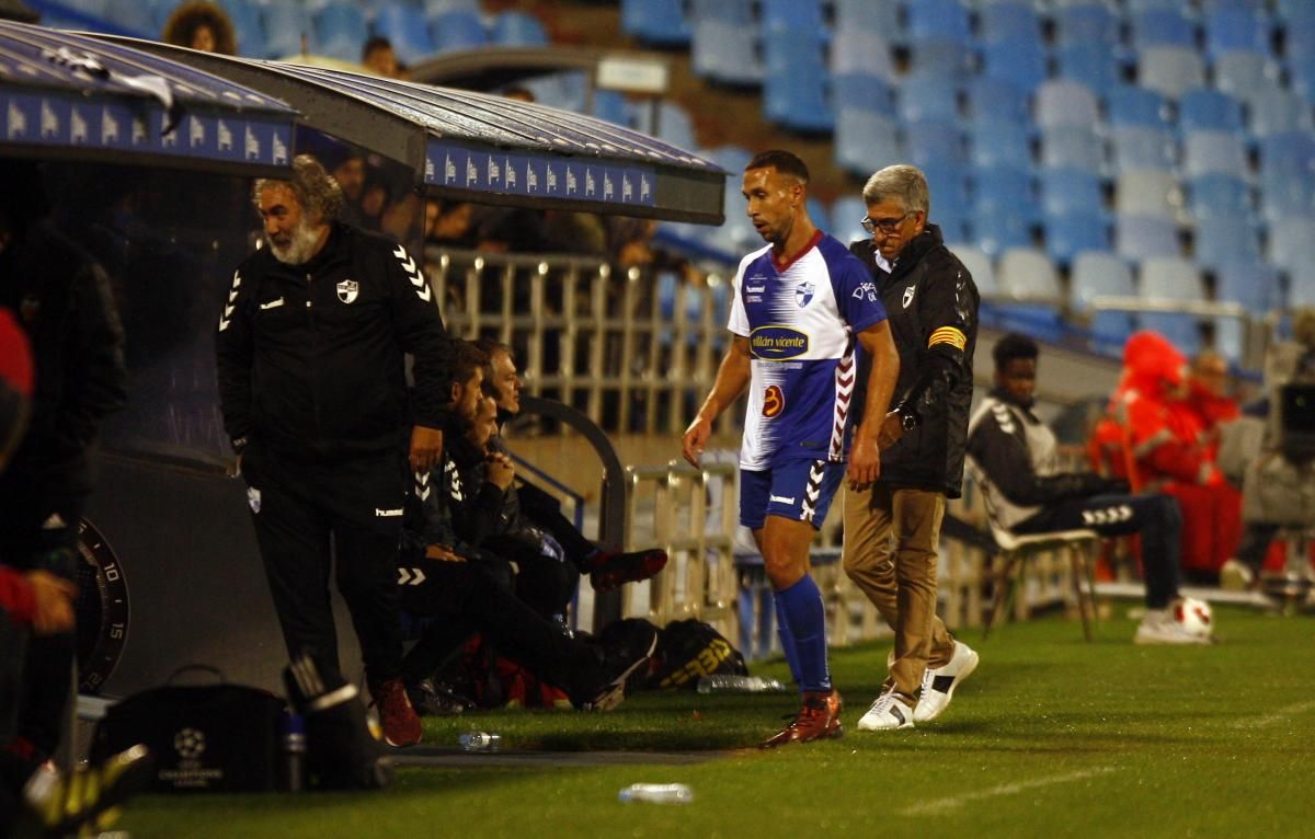 El Ebro se bate contra el Valencia en un partido de Copa de Rey