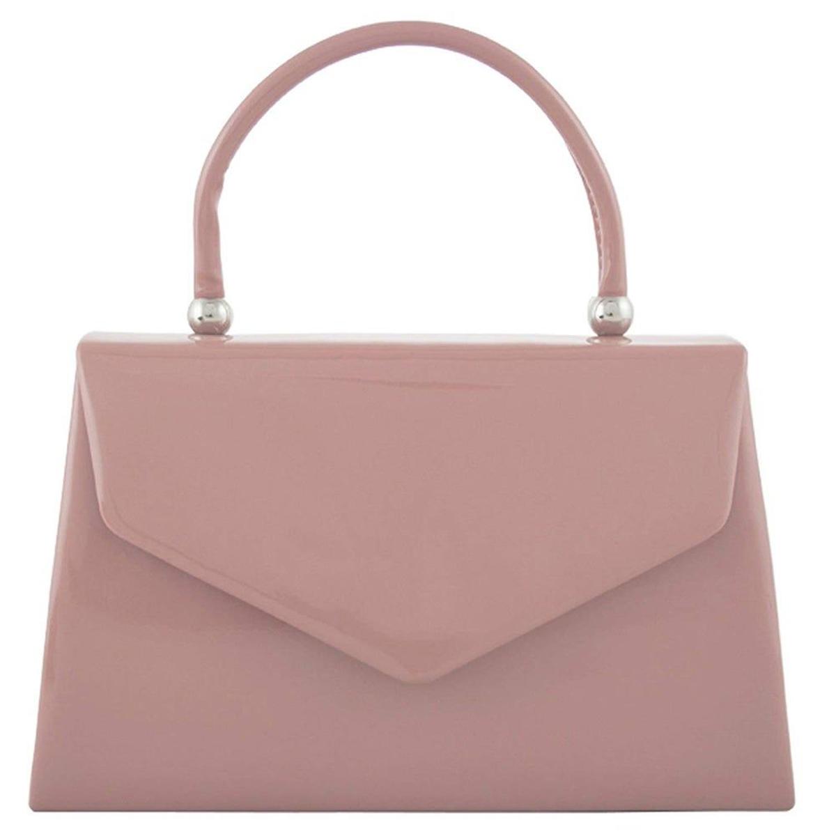 Bolso de charol rosa, de Amazon (precio: 17,28 €)