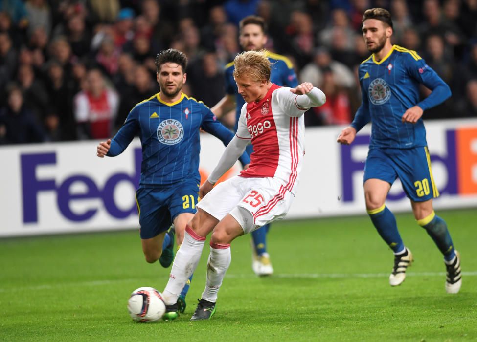 El Celta cae derrotado en el Amsterdam Arena