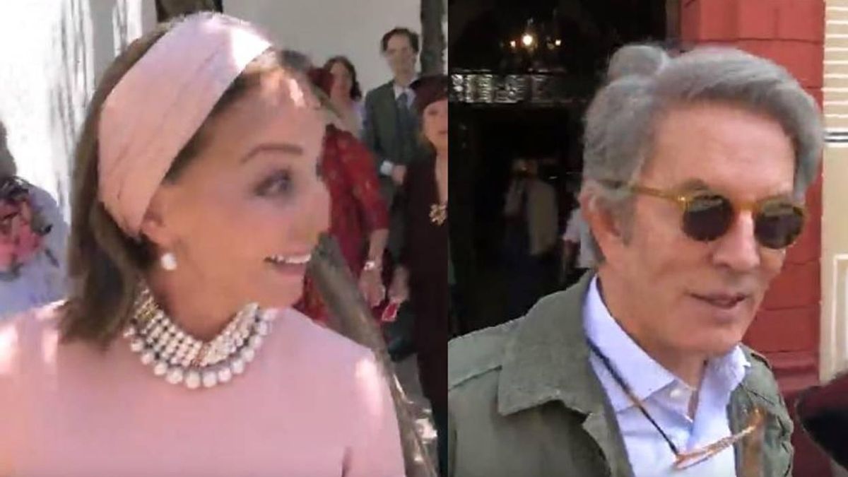 La sonrisa que esboza Alfonso Díez cuando se le pregunta por su relación con Isabel Preysler