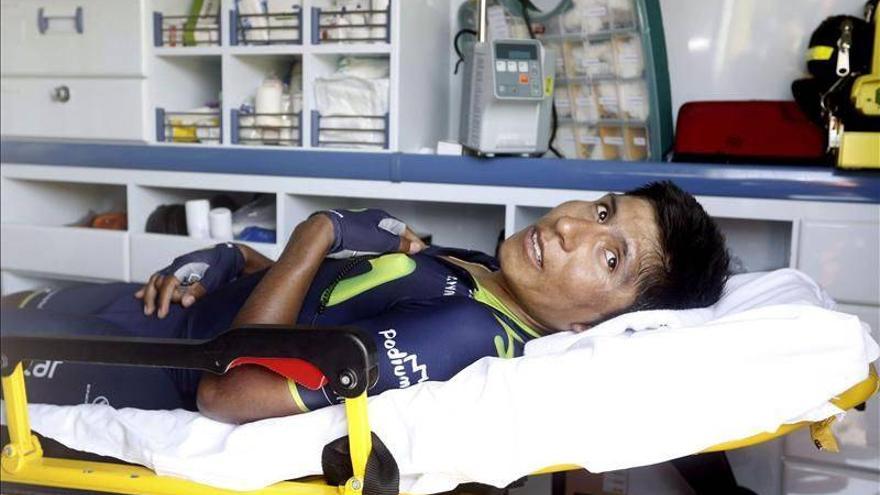 Quintana sufre una fractura desplazada de la escápula derecha