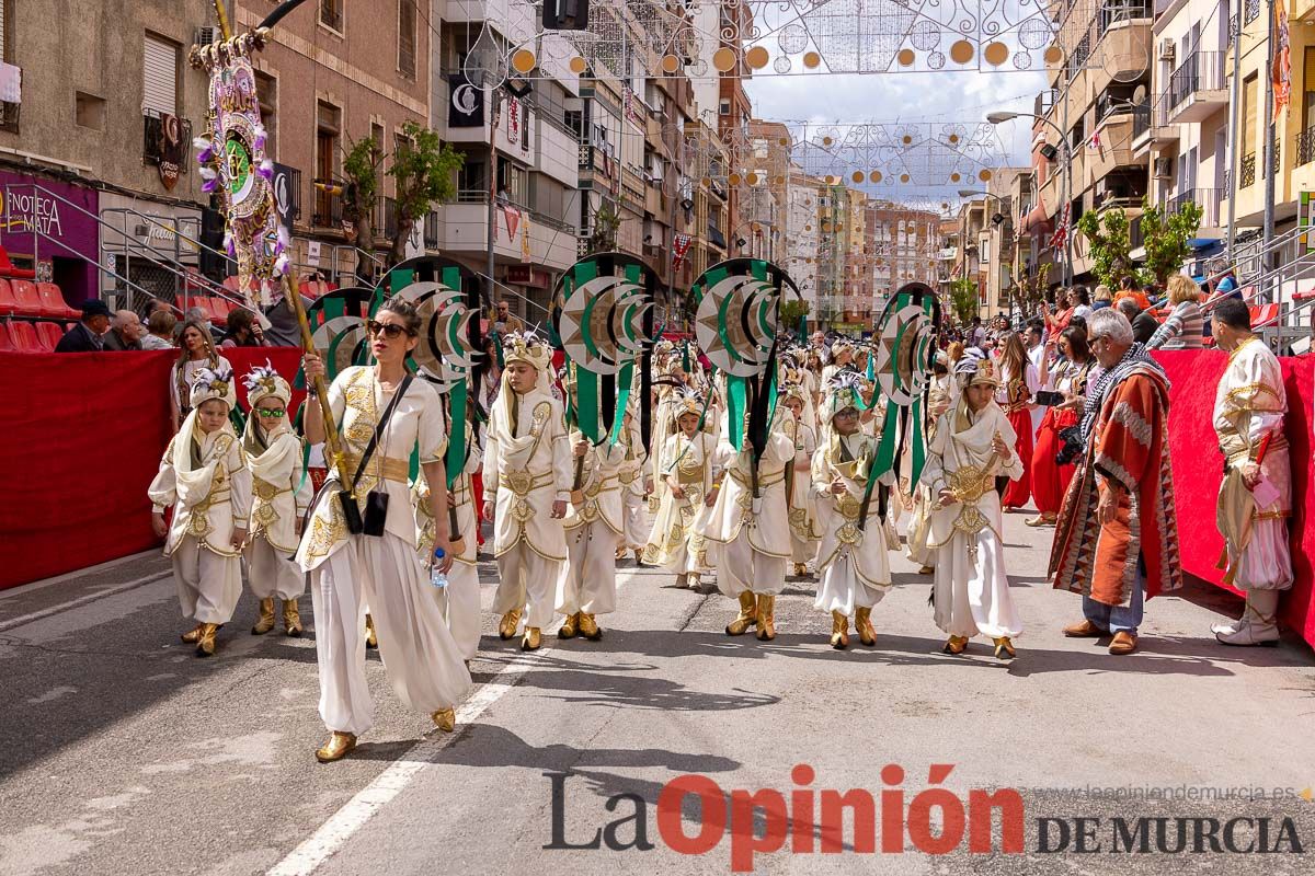 Desfile infantil en las Fiestas de Caravaca (Bando Moro)