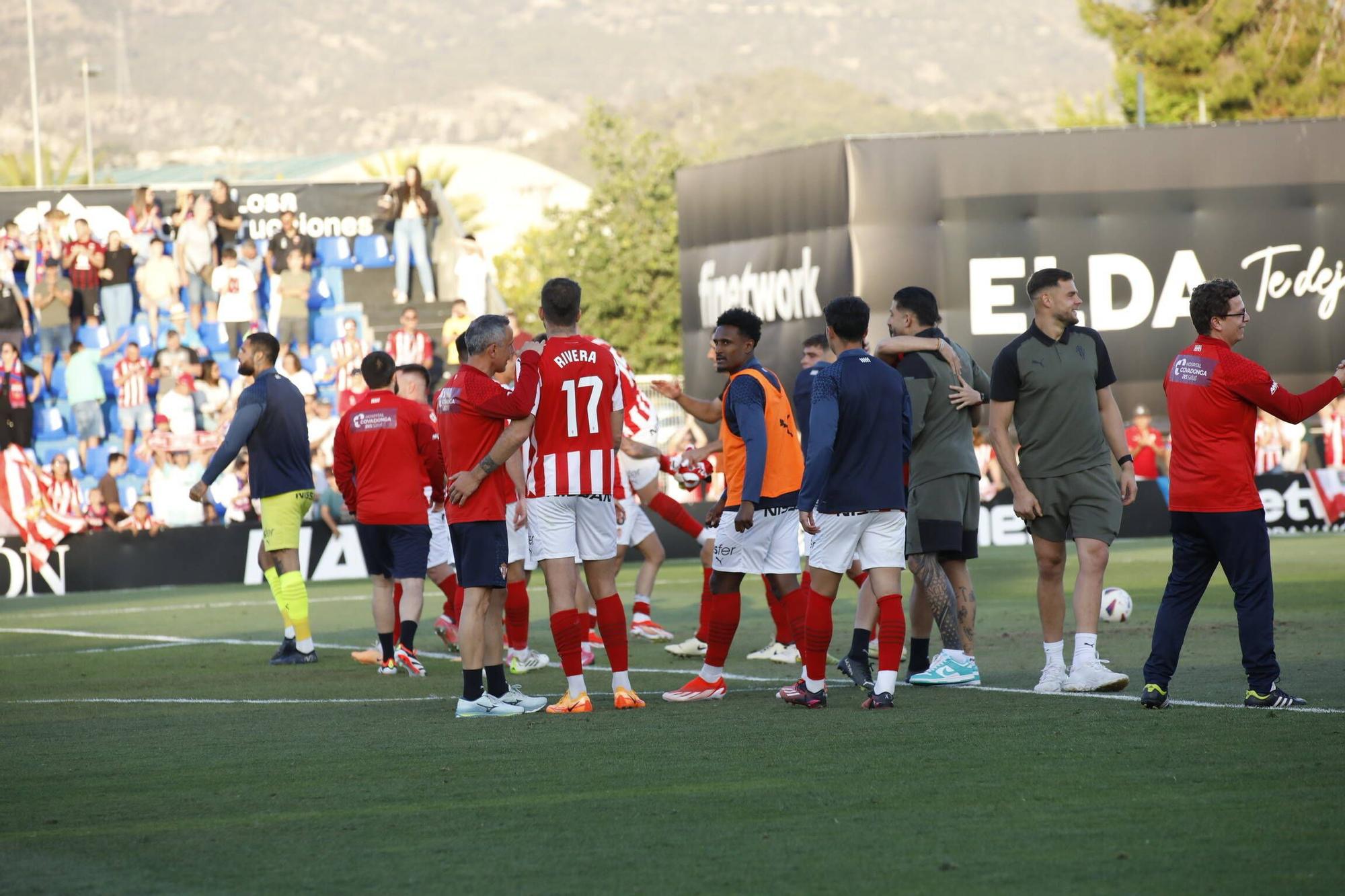 EN IMÁGENES: Así fue el partido entre el Eldense y el Sporting